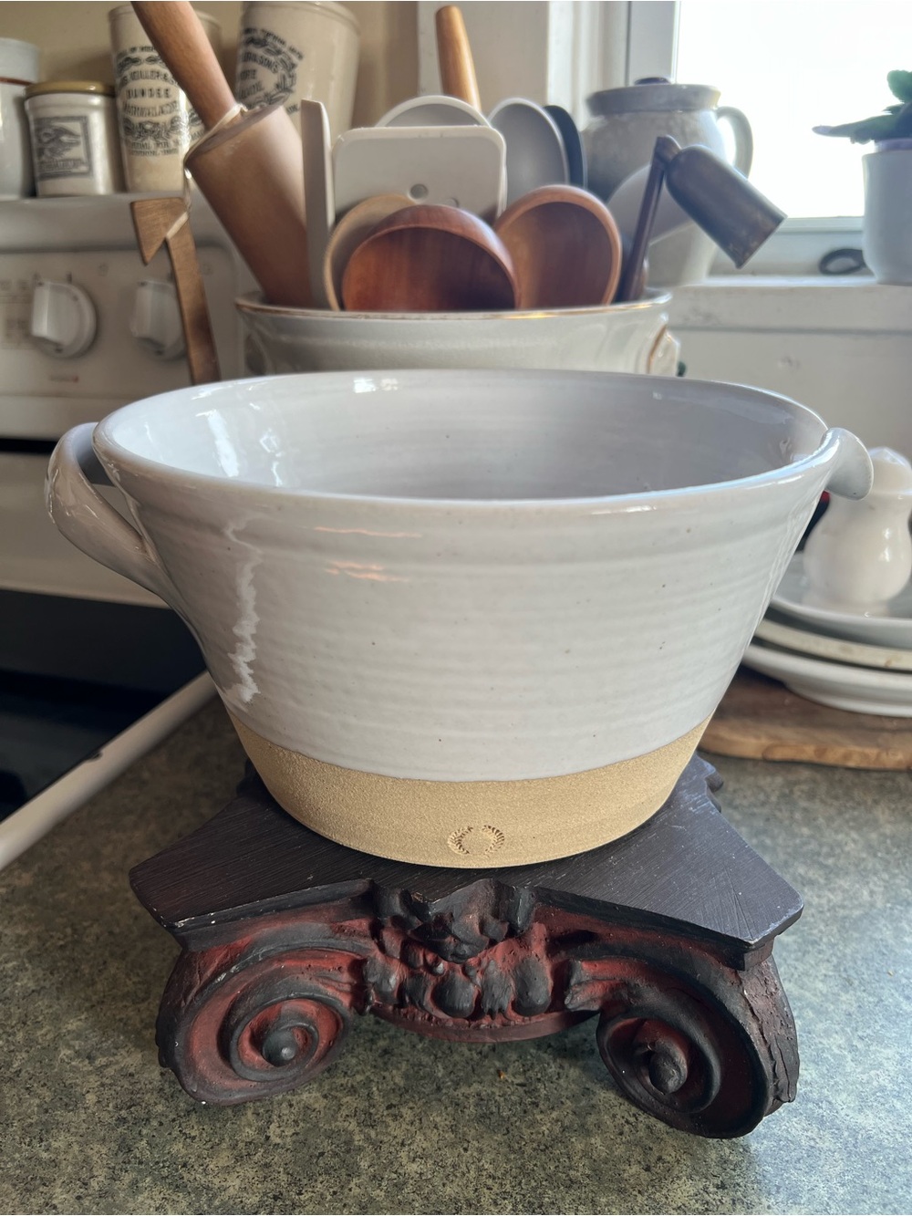 Farmhouse Pottery Vermont Silo Bowl Handcrafted Never
Used